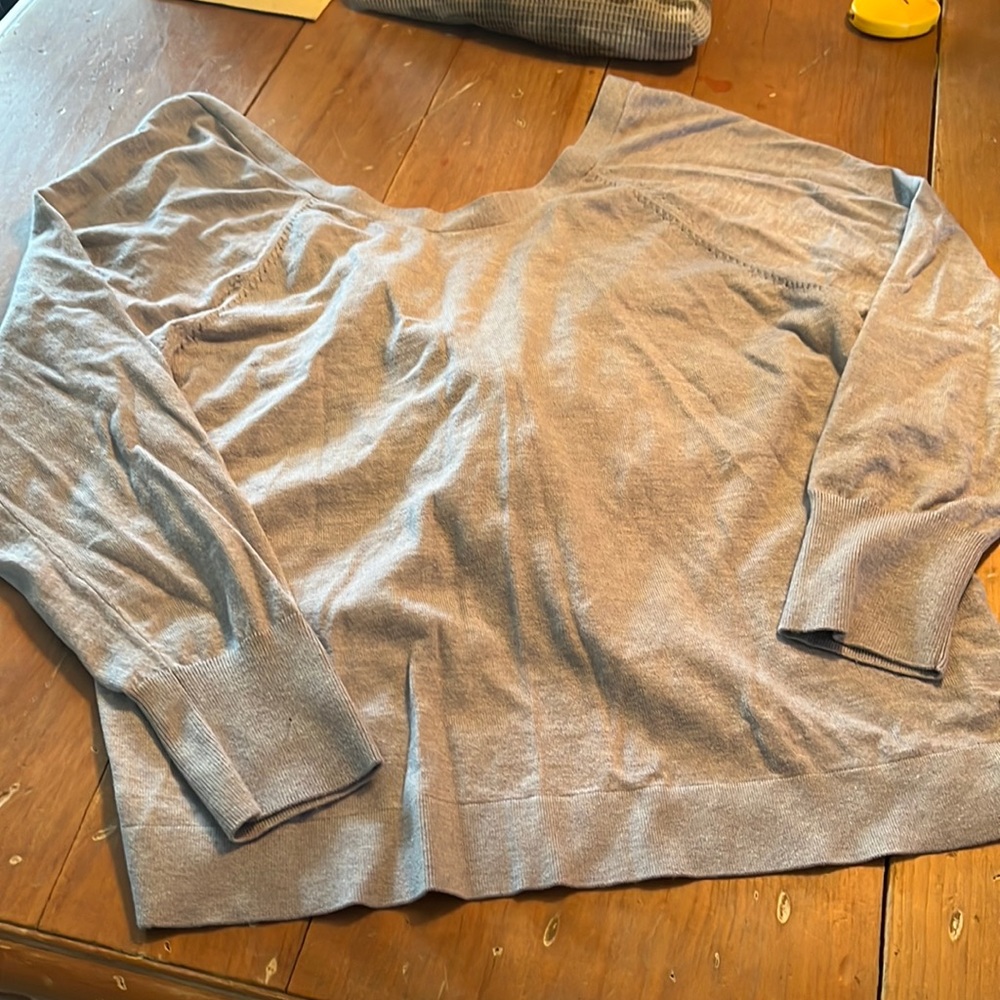 Victoria’s Secret open back lounge sweater